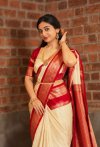 Sneha Vol 1 By Aab Art Silk Jacquard Border Saree 